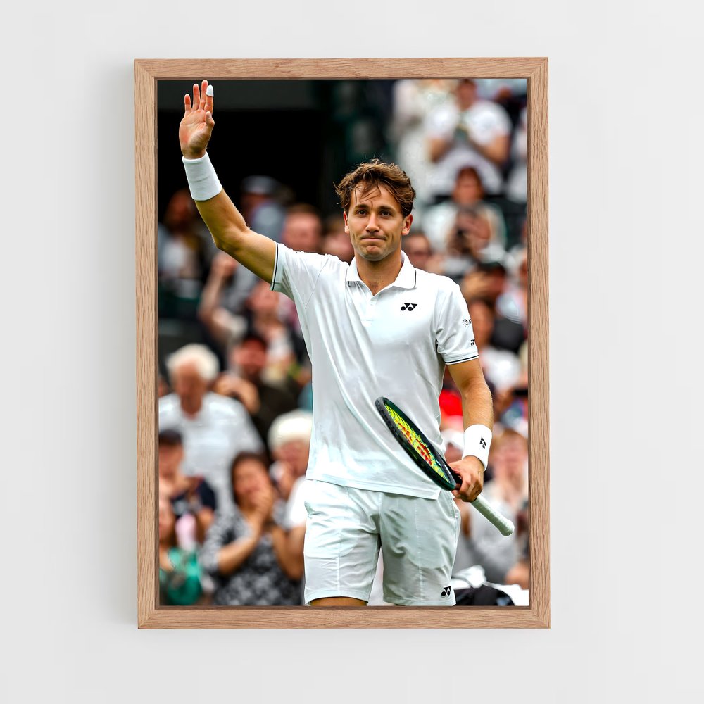 Poster Casper de ruud – affiche Tennis (vue 4)